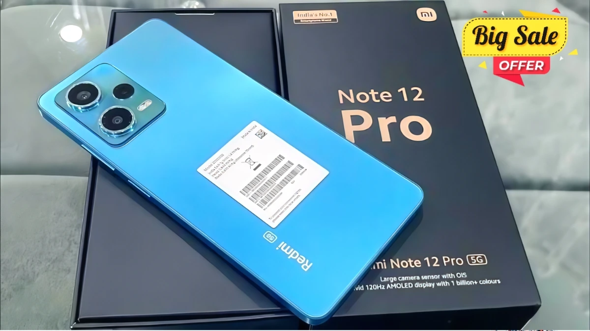 Redmi Note 12 Pro+ 5G: Flagship Features for Just ₹8,990! Boasting 12GB RAM, 256GB Storage, and HyperFast Charging