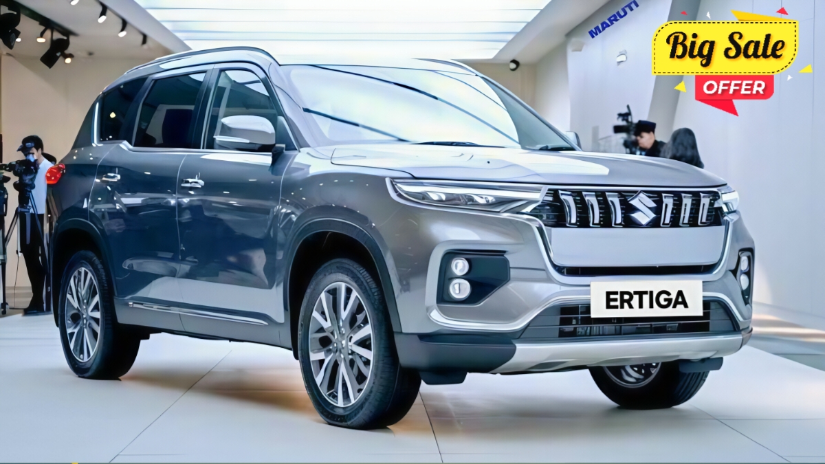 Maruti Ertiga 2025: The Ultimate Family MPV is Here! Check Out the 7-Seater Space, 35 km/kg CNG Mileage, and Low Price