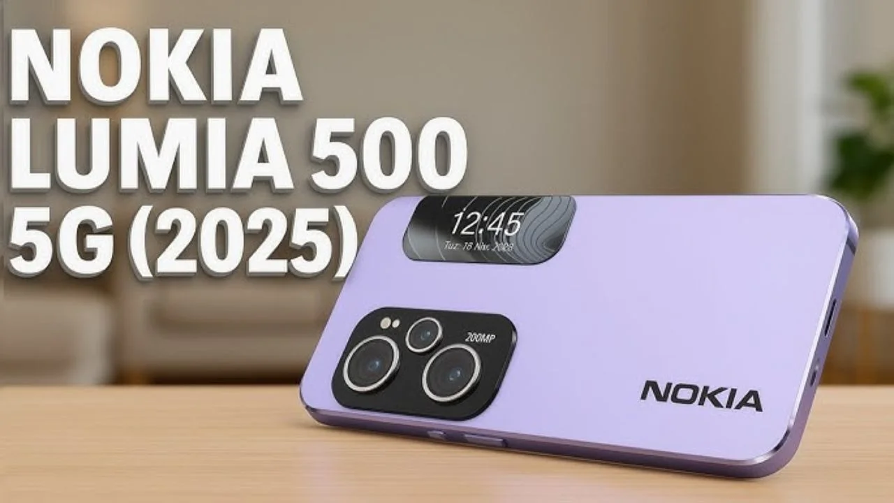 Nokia Lumia 500 5G Shocks Everyone with 400MP Camera and Monster 6000mAh Battery
