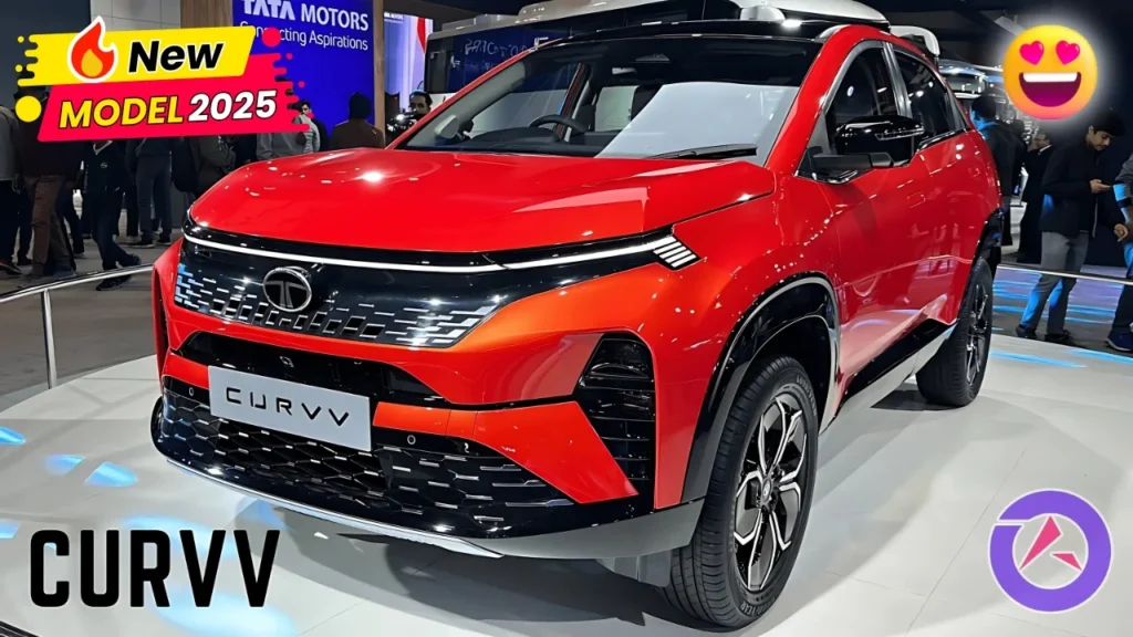 Tata Curvv New Car Model Amazing Entry in Market with Powerful Engine and Amazing Mileage 2025 with Powerful Luxury Look